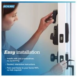 Schlage Encode Plus Aged Bronze Metal WiFi Deadbolt With Camelot Trim -Irwim Door Locks Shop 05e8e117 b9a5 4952 9487 3d31226a5f66