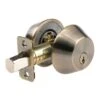 Ace Antique Brass Chrome Double Cylinder Deadbolt