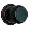 Brinks Push Pull Rotate Stafford Oil Rubbed Bronze Passage Knob KW1 1.75 In.