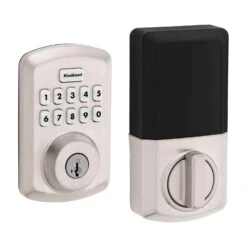 Kwikset SmartCode Satin Nickel Zinc Electronic Deadbolt -Irwim Door Locks Shop 1112f54b d5b5 4449 a0dd f696cd152a58