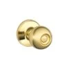 Schlage Dexter Corona Bright Brass Privacy Knob Right Or Left Handed