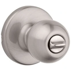 Kwikset Polo Satin Nickel Privacy Lockset 1-3/4 In.