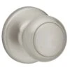 Kwikset Cove Satin Nickel Passage Door Knob Right Or Left Handed