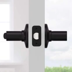 Kwikset Ladera Matte Black Keyed Entry Lever 2-3/4 In. -Irwim Door Locks Shop 1bef8946 79f2 456d bc22 b498b3637b3d