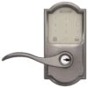Schlage Encode Satin Nickel Metal WiFi Deadbolt With Accent Lever