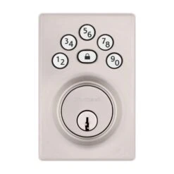 Kwikset Powerbolt Satin Nickel Zinc Electronic Deadbolt -Irwim Door Locks Shop 1dd68dae fdc7 4428 907f 9491b19ab87a