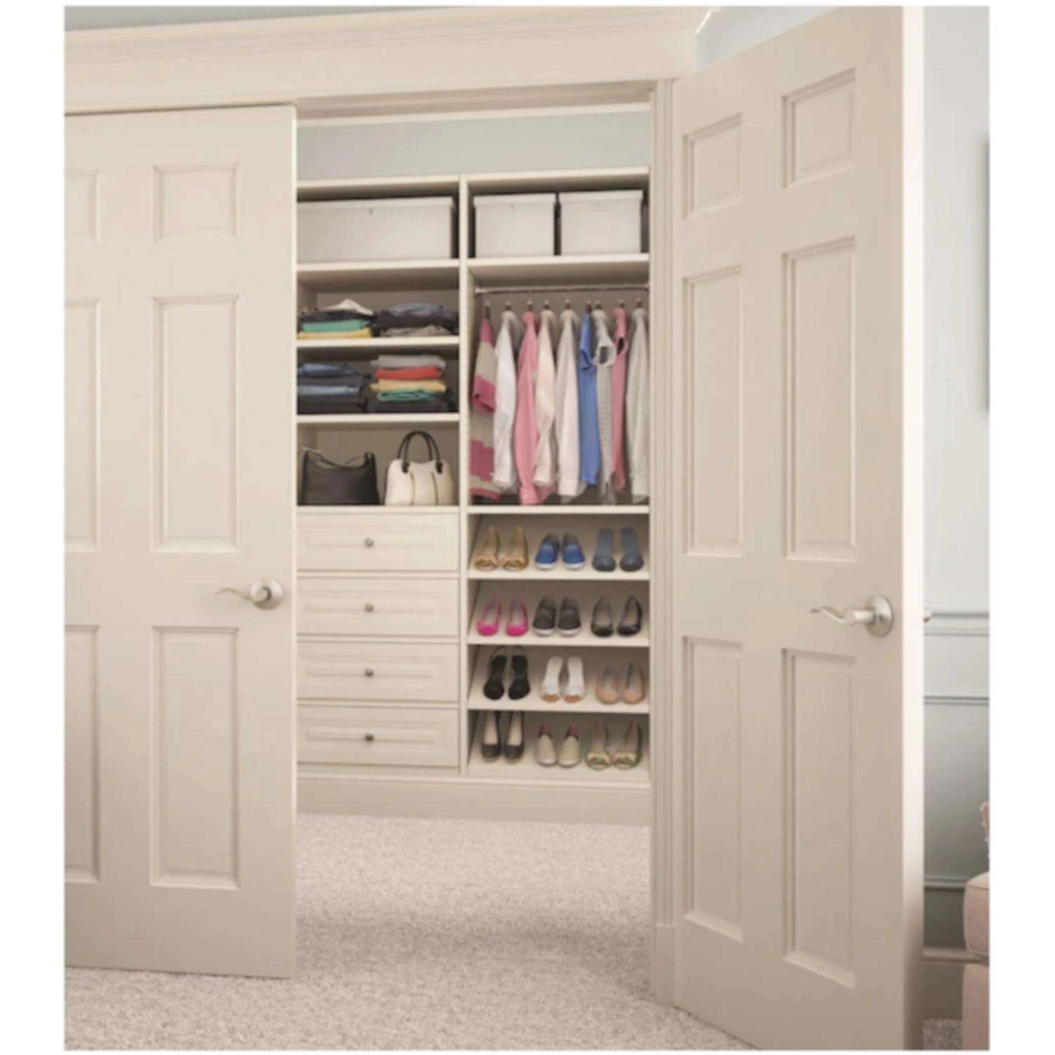 Schlage Accent Satin Nickel Dummy Lever Right Handed 3 Schlage Accent Satin Nickel Dummy Lever Right Handed - Image 3