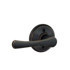 Schlage F Series Avila Aged Bronze Dummy Lever Right Or Left Handed