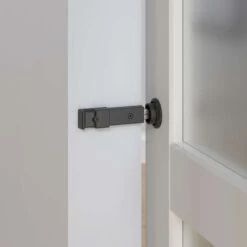 National Hardware Matte Steel/Zinc Sliding Door Lock -Irwim Door Locks Shop 2c3fbf66 3e50 4fd2 a602 377e530b4982