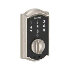 Schlage Satin Nickel Steel Touchscreen Deadbolt -Irwim Door Locks Shop 2c725fed be21 462f 98dc 0a353c4f8cf8