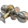 Faultless Ball Satin Entry Knobs Right Handed