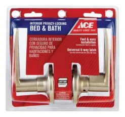 Ace Straight Lever Satin Privacy Lockset 1-3/4 In. -Irwim Door Locks Shop 2e8fd9a1 e957 4c5b bda1 dcca9053a95f