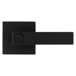 Kwikset Matte Black Entry Lever 1-3/4 In. -Irwim Door Locks Shop 2fd3cd70 b1e6 470b a675 fc7e24f55cd5