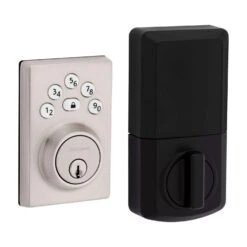Kwikset Powerbolt Satin Nickel Zinc Electronic Deadbolt -Irwim Door Locks Shop 34889086 ab7a 4aa0 925b 57f1a2e03119