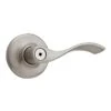 Kwikset Balboa Satin Nickel Privacy Lever Right Or Left Handed