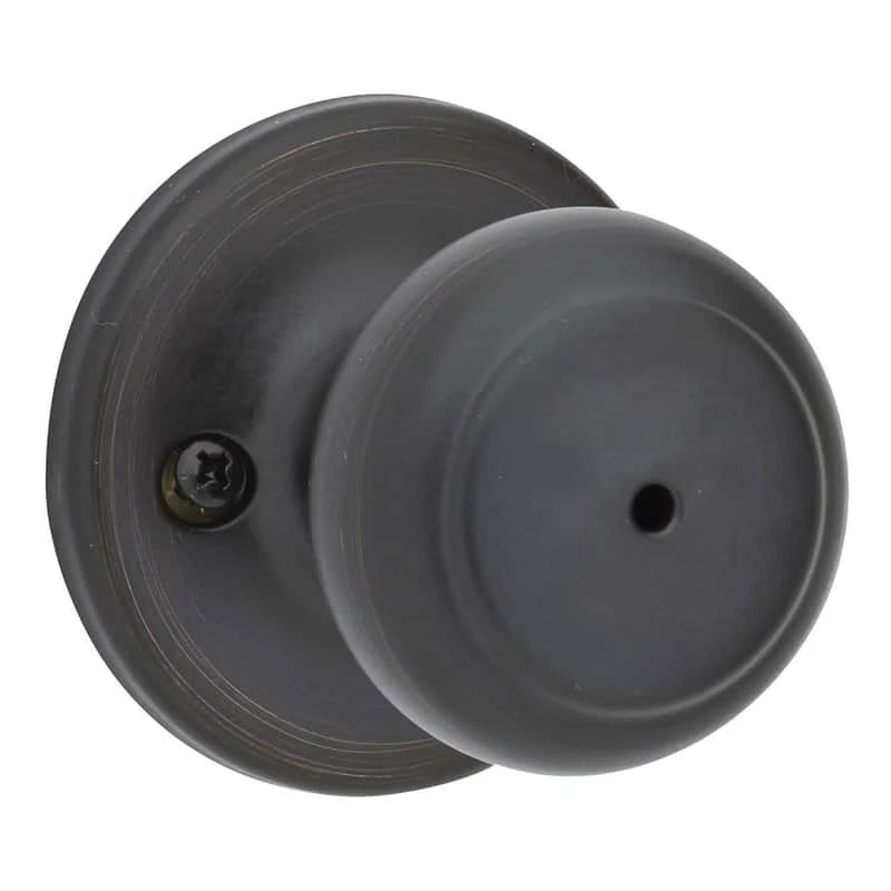 Kwikset Cove Venetian Bronze Privacy Knob Right Or Left Handed 1 Kwikset Cove Venetian Bronze Privacy Knob Right Or Left Handed