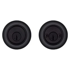 Kwikset SmartKey Security Matte Black Metal Double Cylinder Deadbolt -Irwim Door Locks Shop 446ca7a9 e261 4c9e 9eed 9a96f04cb29e
