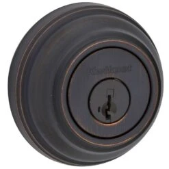 Kwikset SmartKey Venetian Bronze Metal Deadbolt