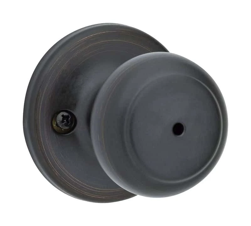 Kwikset Cove Venetian Bronze Privacy Knob Right Or Left Handed 3 Kwikset Cove Venetian Bronze Privacy Knob Right Or Left Handed - Image 3