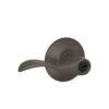 Schlage Accent Oil Rubbed Bronze Entry Lever KA4 1-3/4 In.