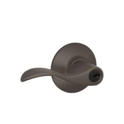 Schlage Accent Oil Rubbed Bronze Entry Lever KA4 1-3/4 In.