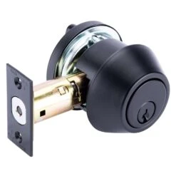 Brinks Commercial Matte Black Zinc Single Cylinder Deadbolt 11 Brinks Commercial Matte Black Zinc Single Cylinder Deadbolt -Irwim Door Locks Shop 48bb9d9f 823c 4c23 87f4 acbc51aed7dd
