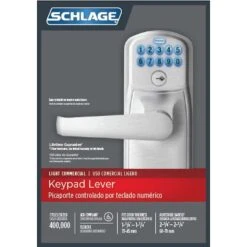 Schlage Satin Chrome Steel Electronic Keypad Entry Lock -Irwim Door Locks Shop 509c157b 364b 4924 8409 22d3d986f63b