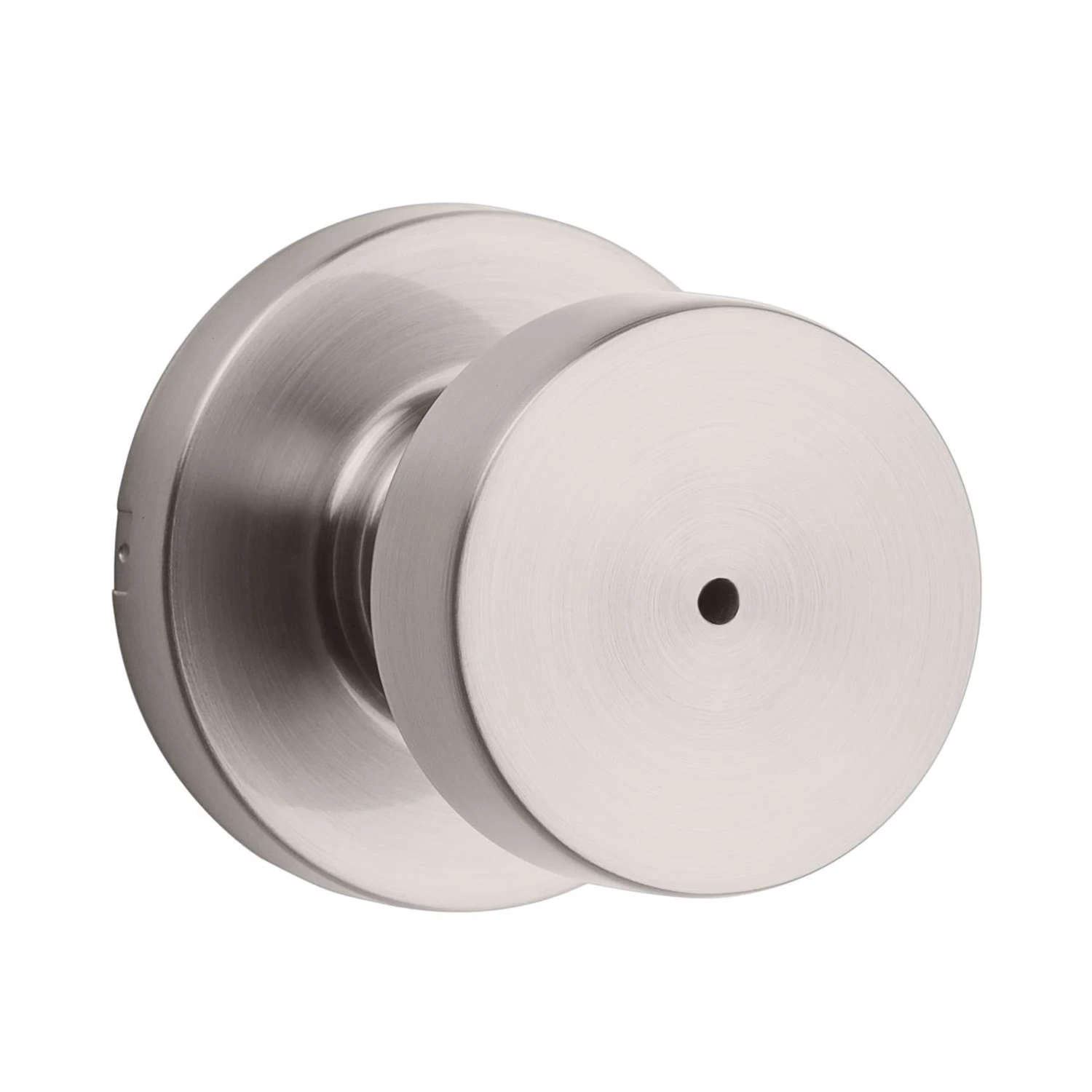 Kwikset Signature Series Pismo Knob X Round Rose Satin Nickel Privacy Lockset Right Or Left Handed 1 Kwikset Signature Series Pismo Knob X Round Rose Satin Nickel Privacy Lockset Right Or Left Handed