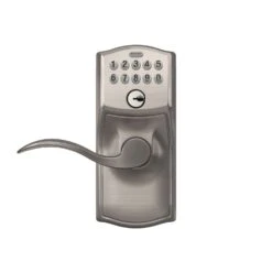 Schlage Satin Nickel Steel Electronic Keypad Entry Lock -Irwim Door Locks Shop 560bd4c9 4996 4dd8 87da e1b623c06251