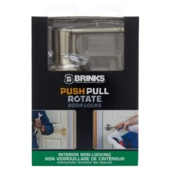 Brinks Push Pull Rotate Harper Satin Nickel Passage Lever KW1 1.75 In. 7 Brinks Push Pull Rotate Harper Satin Nickel Passage Lever KW1 1.75 In. -Irwim Door Locks Shop 56866f49 3f20 48b1 bee5 7c8eca20477c