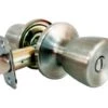 Faultless Tulip Satin Stainless Steel Privacy Knob Right Handed