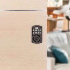 Kwikset SmartKey Aura Venetian Bronze Metal Bluetooth Keypad Entry Smart Lock -Irwim Door Locks Shop 5e020814 1cce 417b bb11 cf4b14dfa1af