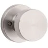 Kwikset Signature Series Pismo Knob X Round Rose Satin Nickel Dummy Knob Right Or Left Handed