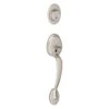 Schlage Plymouth Satin Nickel Handleset Right Or Left Handed