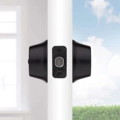 Kwikset SmartKey Security Matte Black Metal Double Cylinder Deadbolt -Irwim Door Locks Shop 6304c667 1451 4285 b23e 1eb02f64d17b