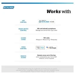 Schlage Encode Satin Nickel Metal WiFi Deadbolt With Latitude Lever -Irwim Door Locks Shop 7945bce0 a8f6 4c15 a22a 210a7b565381