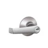 Schlage Elan Satin Chrome Entry Lever 1-3/4 In.