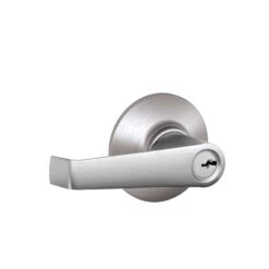 Schlage Elan Satin Chrome Entry Lever 1-3/4 In.