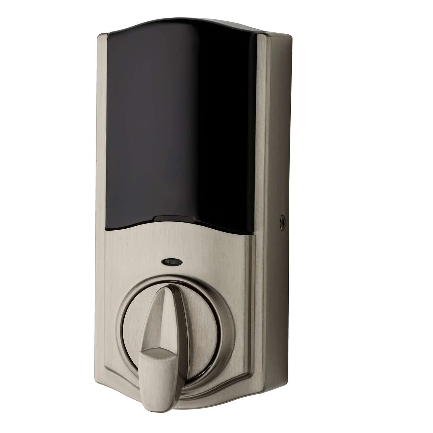 Kwikset SmartKey Satin Nickel Metal Single Cylinder Deadbolt 3 Kwikset SmartKey Satin Nickel Metal Single Cylinder Deadbolt - Image 3