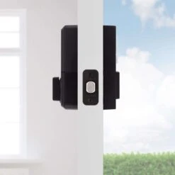 Kwikset SmartCode Matte Black Metal Electronic Deadbolt -Irwim Door Locks Shop 90a98ab0 730f 4f81 a1ea 57ff30d80f02