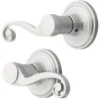 Ace Scroll Satin Nickel Passage Lockset 1-3/4 In.