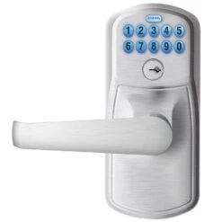 Schlage Satin Chrome Steel Electronic Keypad Entry Lock -Irwim Door Locks Shop 9743f5ea 3c40 4bb1 b6b1 bf7ebb7245e5