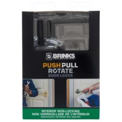 Brinks Push Pull Rotate Glenshaw Oil Rubbed Bronze Passage Lever 1.75 In. -Irwim Door Locks Shop 9925518b c8ef 416d 9bfd a33099edd687