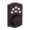 Kwikset Powerbolt Venetian Bronze Zinc Electronic Deadbolt