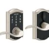 Schlage Satin Nickel Steel Electric Touch Screen Entry Lock