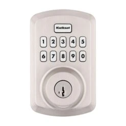 Kwikset SmartCode Satin Nickel Zinc Electronic Deadbolt -Irwim Door Locks Shop a4c8d9fc d721 42a7 a0d3 f69b8ca8ac32