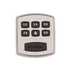 Kwikset Satin Nickel Metal Electronic Deadbolt