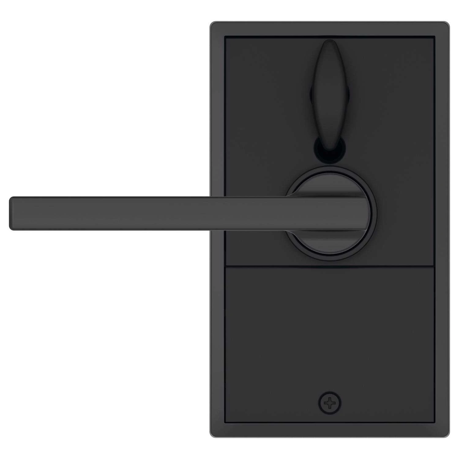 Schlage Matte Black Metal Touchscreen Lever 3 Schlage Matte Black Metal Touchscreen Lever - Image 3