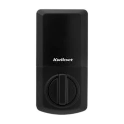 Kwikset SmartCode Matte Black Metal Electronic Deadbolt -Irwim Door Locks Shop a76958ae 158a 4b5d 8a2c cc8494bd4496