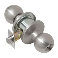 Tell Cortland Satin Chrome Privacy Lockset 1-3/4 In.